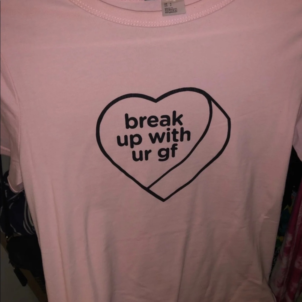 Arianna Grande break up with your GF shirt